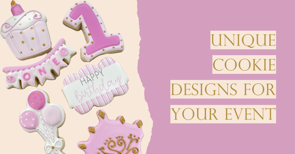 Unique Cookie Designs for Your Event